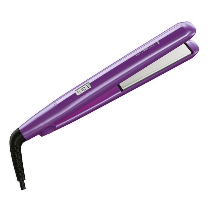 Remington 1 Inch Anti Static Flat Iron In Purple Bed Bath Beyond