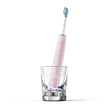 Philips Sonicare&reg; DiamondClean Smart 9350 Electric Toothbrush in Pink. View a larger version of this product image.