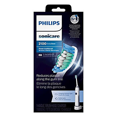 Philips Sonicare&reg; DailyClean 2100 Electric Toothbrush in Navy. View a larger version of this product image.