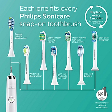 Philips Sonicare&reg; DailyClean 2100 Electric Toothbrush in Navy. View a larger version of this product image.