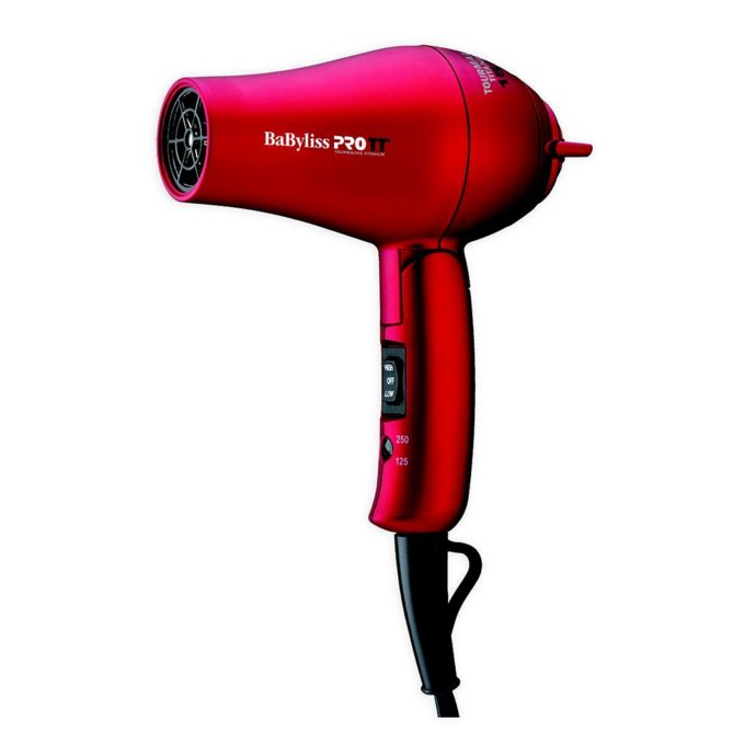 BaByliss Pro® Ionic Nano-Titanium™ Ceramic Hair Dryer in Pink | Bed ...