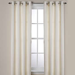 Ashton 84-Inch Grommet Top Room Darkening Window Curtain Panel in Ivory