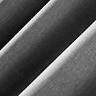 Alternate image 3 for Sun Zero&reg; Duran 84-Inch Grommet 100% Blackout Window Curtain Panel in Grey (Single)