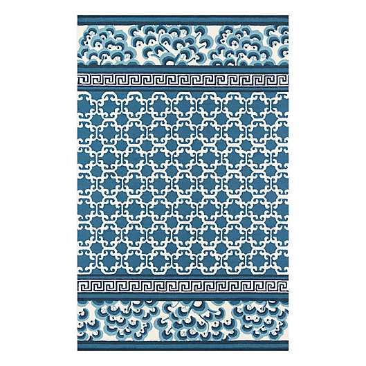 Alternate image 1 for Madcap Cottage by Momeni® Montserrat 5' x 8' Area Rug in Navy