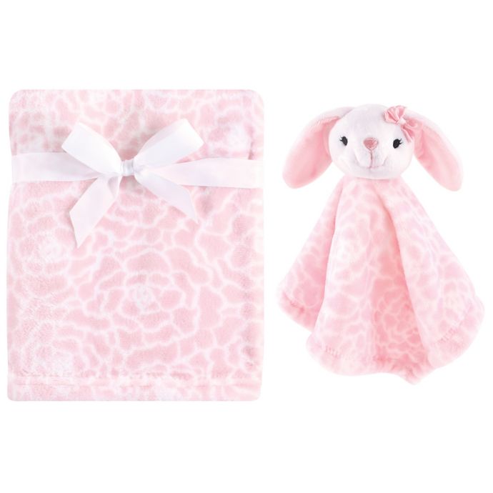 pink bunny security blanket