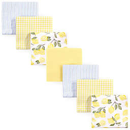 Hudson Baby® 7-Pack Lemons Flannel Receiving Blankets