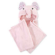 Hudson Baby&reg; Elephant Plush Hooded Blanket