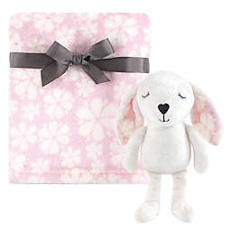 Hudson Baby® Blanket Gift Set in Cream Bunny