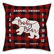Designs Direct Red and Black Buffalo Check 18-Inch Throw Pillow