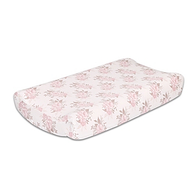 The Peanutshell&trade; Grace Changing Pad Cover in Pink. View a larger version of this product image.