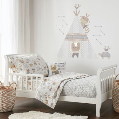 Levtex Baby&reg; Kenya 5-Piece Toddler Bedding Set in Brown. View a larger version of this product image.