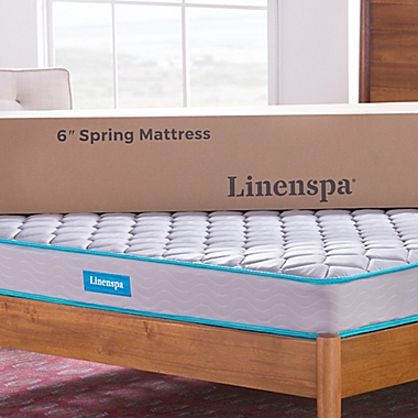 Linenspa Signature Collection&trade; 6" Innerspring Twin Mattress. View a larger version of this product image.
