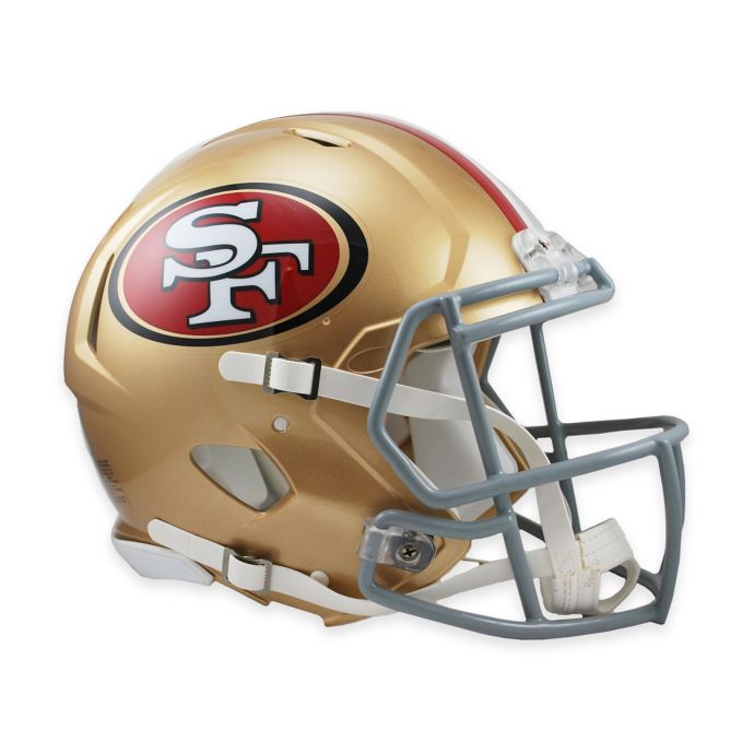 Riddell® NFL San Francisco 49ers Authentic Speed Full Size Helmet | Bed Bath & Beyond