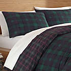 Alternate image 2 for Eddie Bauer&reg; Woodland Tartan Comforter Set in Pine Green