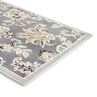 Home Dynamix Westwood Floral 2&#39;4 x 3&#39;7 Accent Rug in Dark Grey. View a larger version of this product image.