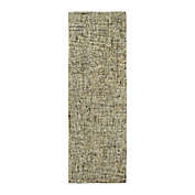 Kaleen Lucero Collection Milan 2&#39;6 x 8&#39; Handcrafted Runner in Gold