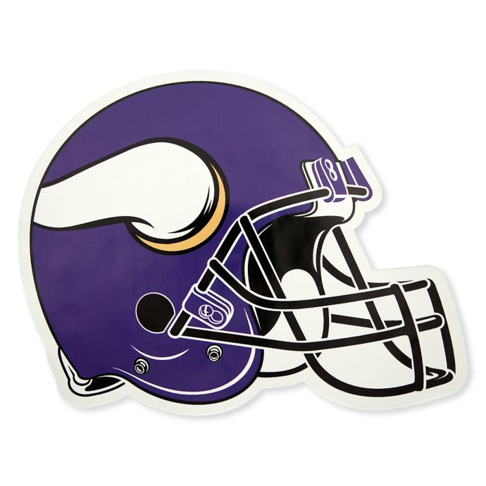 NFL Minnesota Vikings Mini Helmet Graphic Decal Bed Bath & Beyond