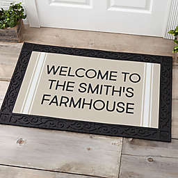 Farmhouse Expressions Personalized Doormat