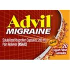 Alternate image 1 for Advil&reg; Migraine 20-Count Pain Reliever Capsules