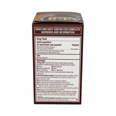 Advil&reg; Migraine 80-Count Liqui-Gel Capsules. View a larger version of this product image.