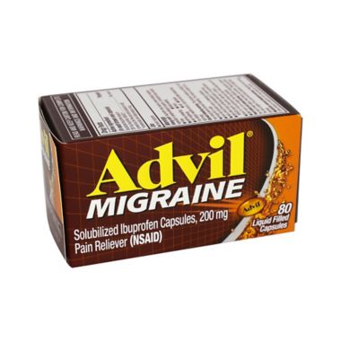 Advil&reg; Migraine 80-Count Liqui-Gel Capsules. View a larger version of this product image.