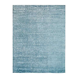 Renzo Handcrafted Rug in Blue
