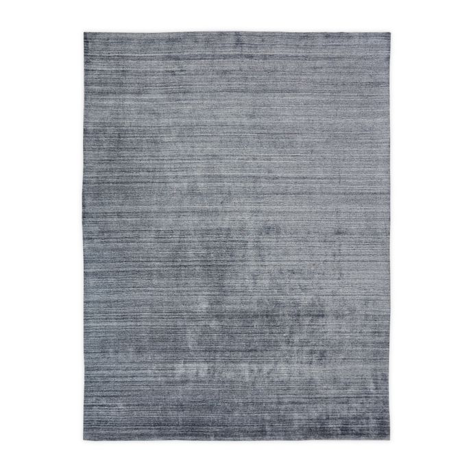 Meridian Handcrafted Rug in Zinc | Bed Bath & Beyond