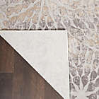 Alternate image 4 for Nourison Sleek Textures Abstract Floral 3&#39;11 x 5&#39;11 Area Rug in Ivory/Beige