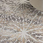 Alternate image 5 for Nourison Sleek Textures Abstract Floral 3&#39;11 x 5&#39;11 Area Rug in Ivory/Beige