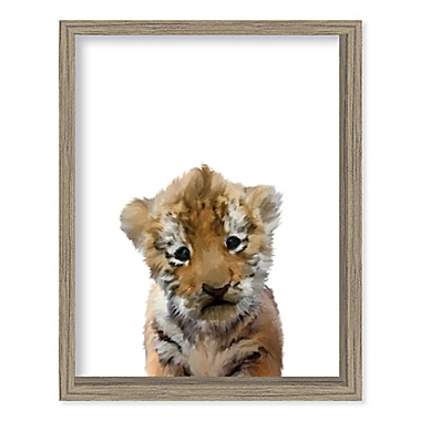 Boston Warehouse&reg; Baby Tiger 12-Inch x 15-Inch Framed Wall Art. View a larger version of this product image.