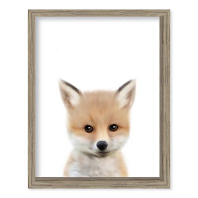 fox themed baby nursery