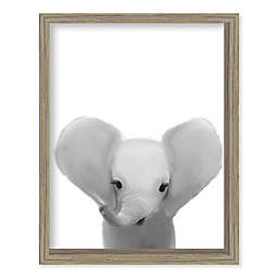 Boston Warehouse® Baby Elephant 15-Inch x 12-Inch Framed Wall Art