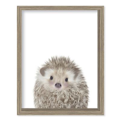Boston Warehouse&reg; Baby Hedgehog 15-Inch x 12-Inch Framed Wall Art