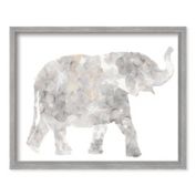 Boston Warehouse&reg; 21-Inch x 17-Inch Elephant Canvas Wall Art