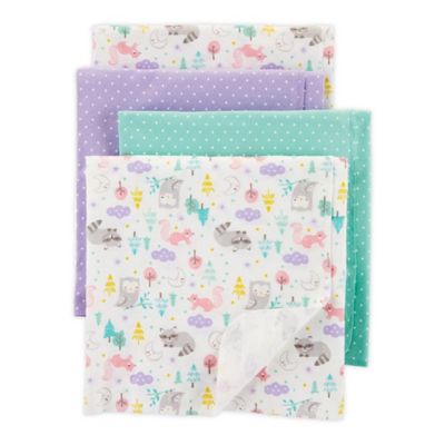 carter's flannel receiving blankets