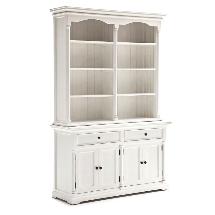 Novasolo Provence Hutch Cabinet In White Bed Bath Beyond