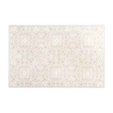 Home Dynamix Westwood Floral Medallion 2'4 x 3'7 Accent Rug in Taupe. View a larger version of this product image.