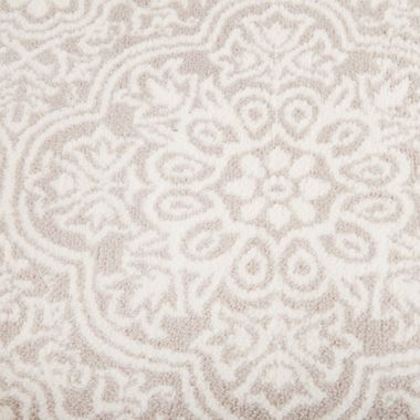 Home Dynamix Westwood Floral Medallion 2'4 x 3'7 Accent Rug in Taupe. View a larger version of this product image.