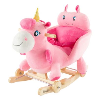 happy stuffed unicorn