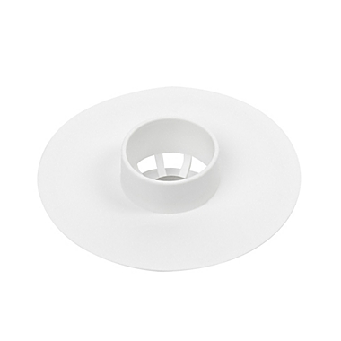 Umbra&reg; Flex Drain Stop/Hair Catcher in White. View a larger version of this product image.