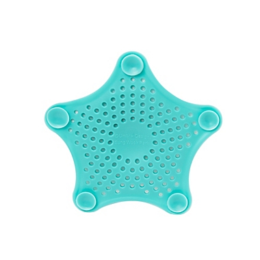 Umbra&reg; Starfish Drain Cover in Surf Blue. View a larger version of this product image.