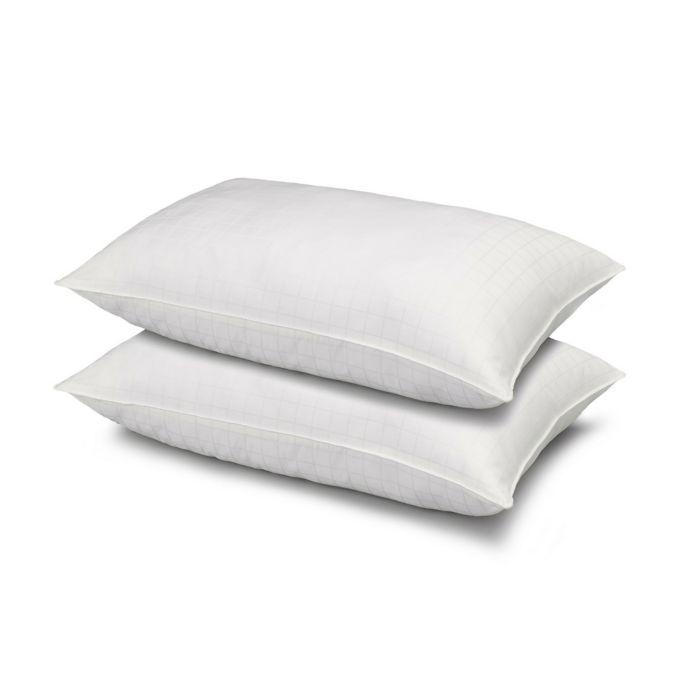Ella Jayne Cotton Side Black Sleeper Bed Pillows Set Of 2 Bed