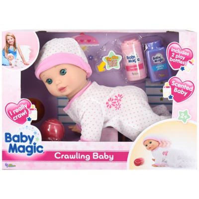 fisher price crawling baby doll