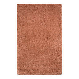 Balta Home Solid Shag Accent Rug in Pink