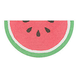 Novogratz by Momeni® Watermelon 1'6 x 3' Accent Rug in Red