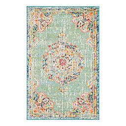 Unique Loom Penrose Alexis 3' x 5' Area Rug in Green