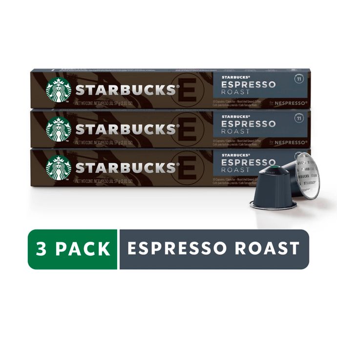 starbucks by nespresso espresso roast capsules