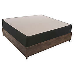 Midtown Concept™ Contemporary King Platform Bed in Brown