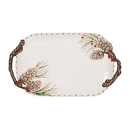 Fitz and Floyd® Forest Frost 15.25-Inch Serve Tray