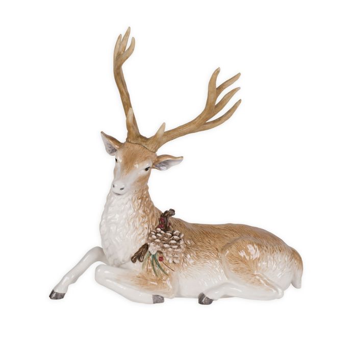 fitz and floyd bellacara deer figurine